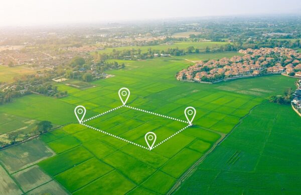 Land,Plot,In,Aerial,View.,Include,Landscape,,Real,Estate,,Green